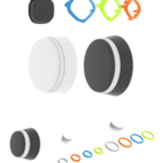 Accessories for the DGOZ-DSW30M and DGOZ-DSW20S ranges of Modular DALI switches.
